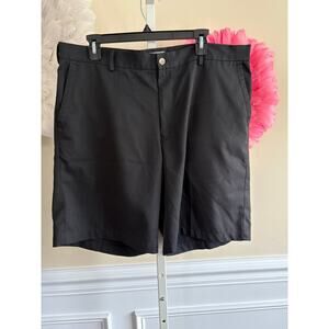 PETER MILLAR WICKING BLACK GOLF SHORTS SIZE 38